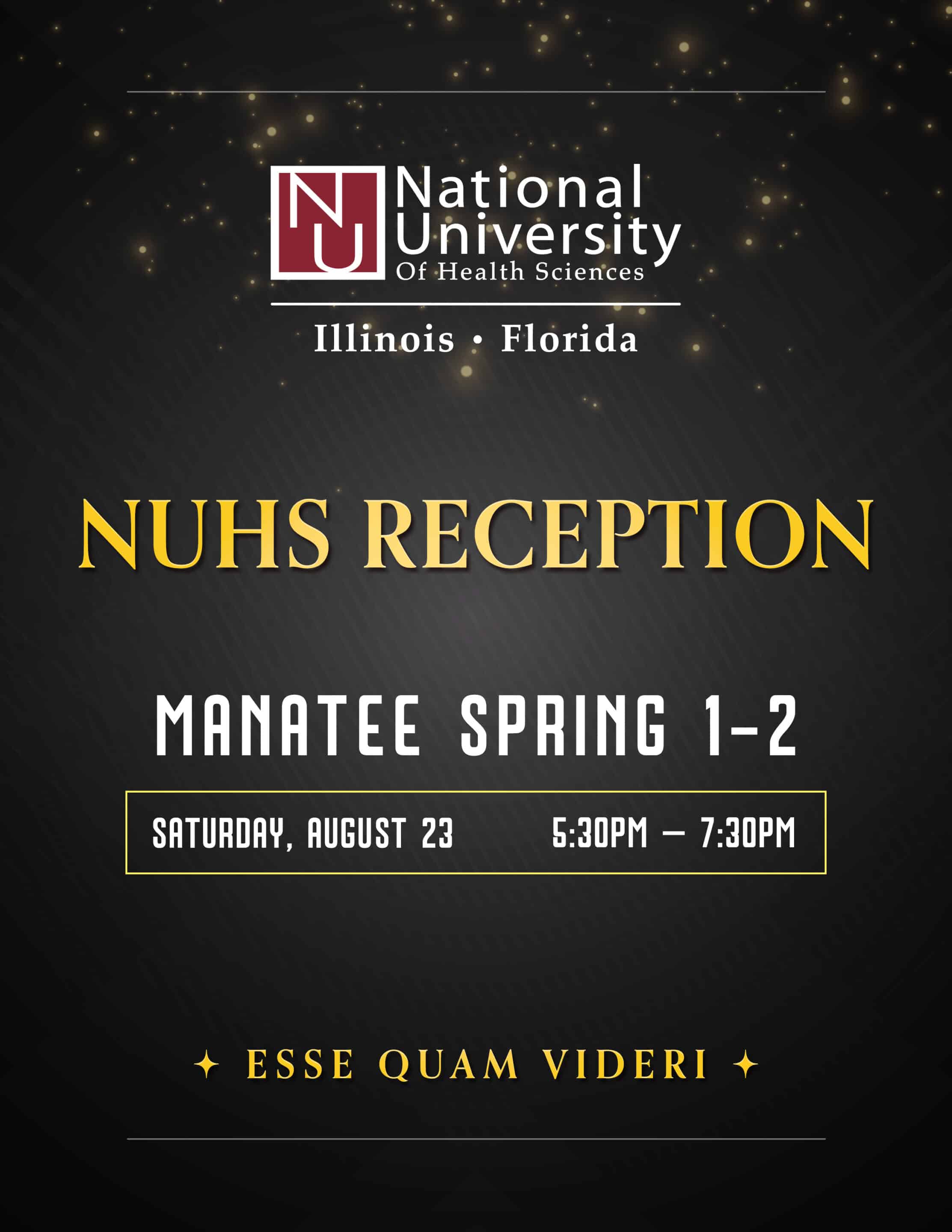 NUHS Reception-2025